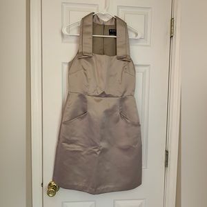 BCBG satin coctail mini dress. Size 8